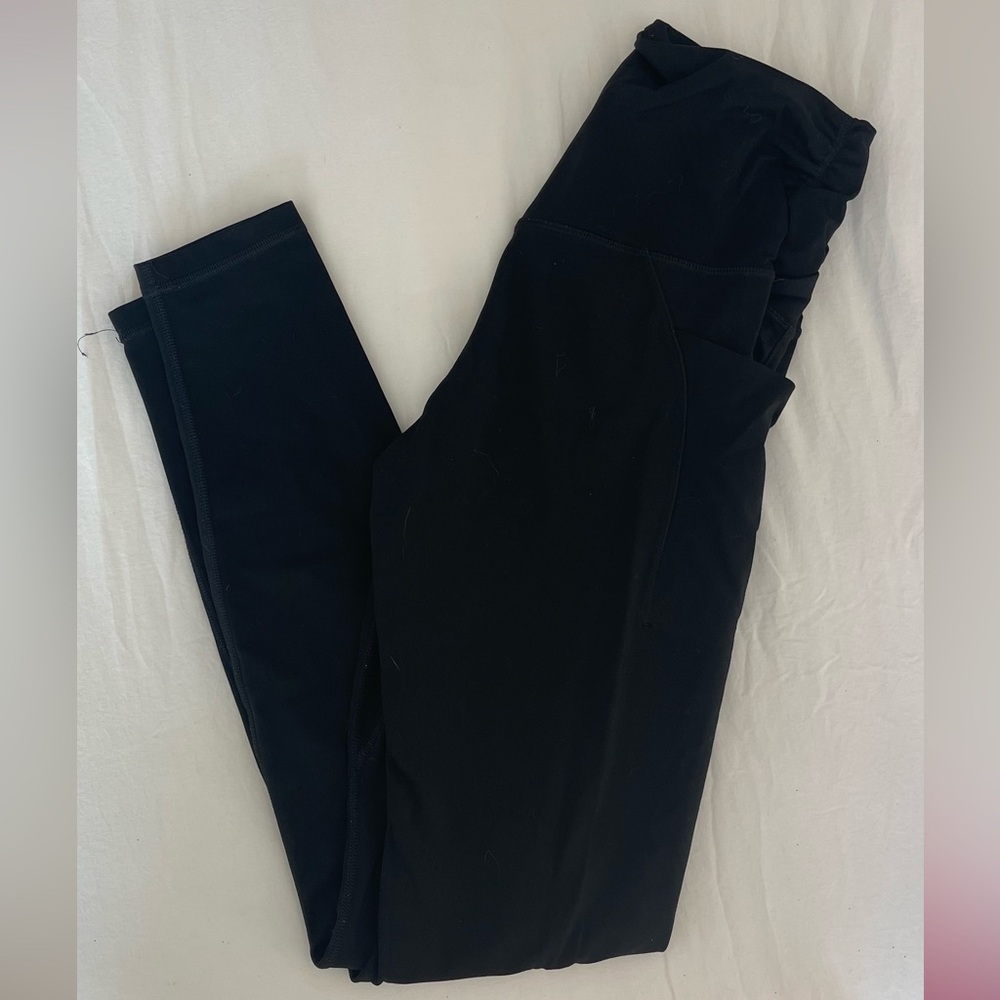 Black crossover Leggings